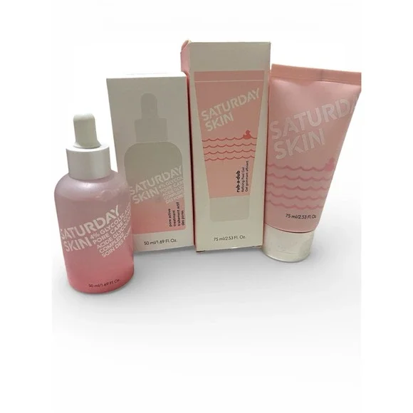 Saturday Skin Pore Active Treatment Refining Pore Gel Bundle Clean K Beauty New - Picture 4 of 4